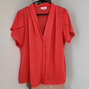 Calvin Klein Womens Dress Top Size XL